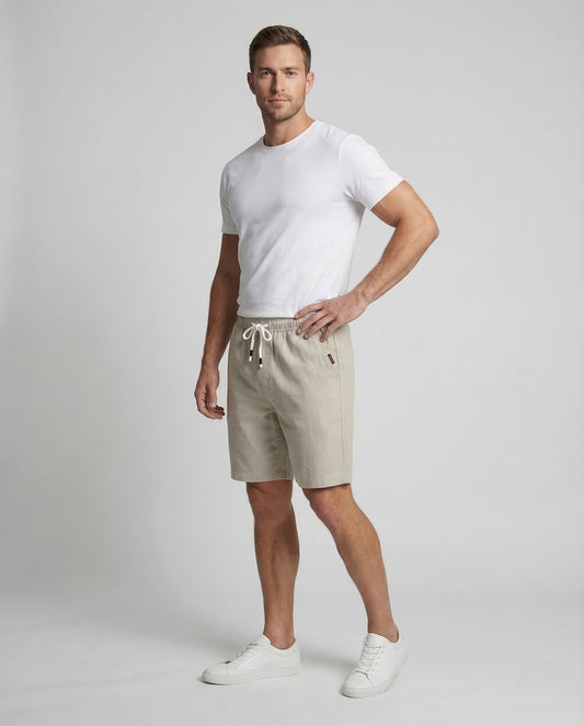 Bermuda Uomo Cotone Mix Vita Elastica - Brentozzi