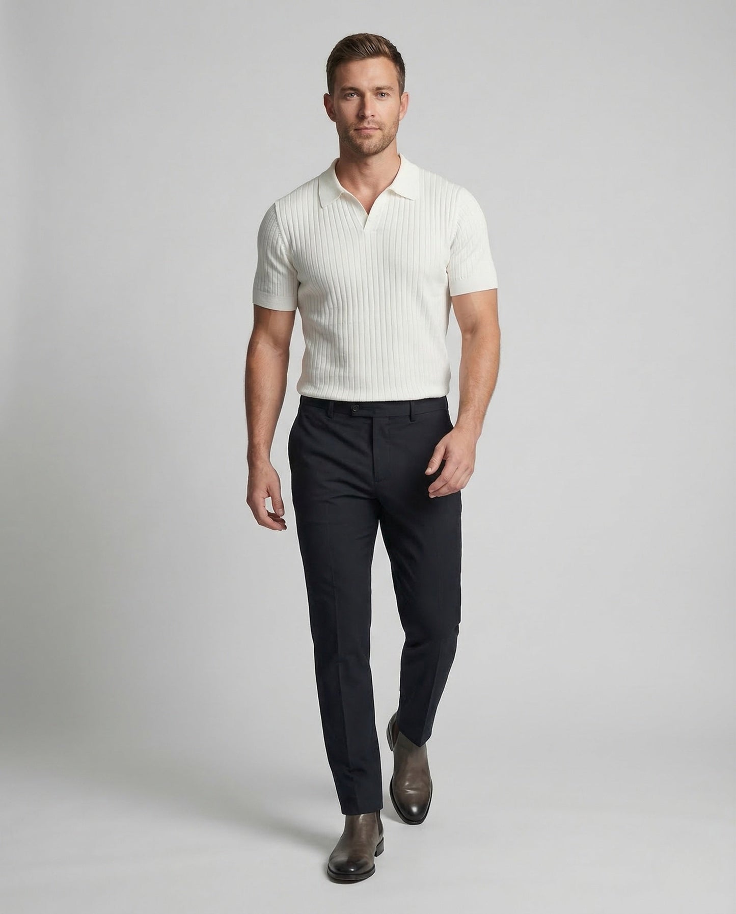 Polo Uomo Maglia Sottile Manica Corta - Brentozzi