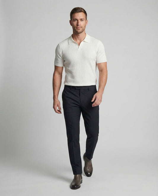 Polo Uomo Maglia Sottile Manica Corta - Brentozzi