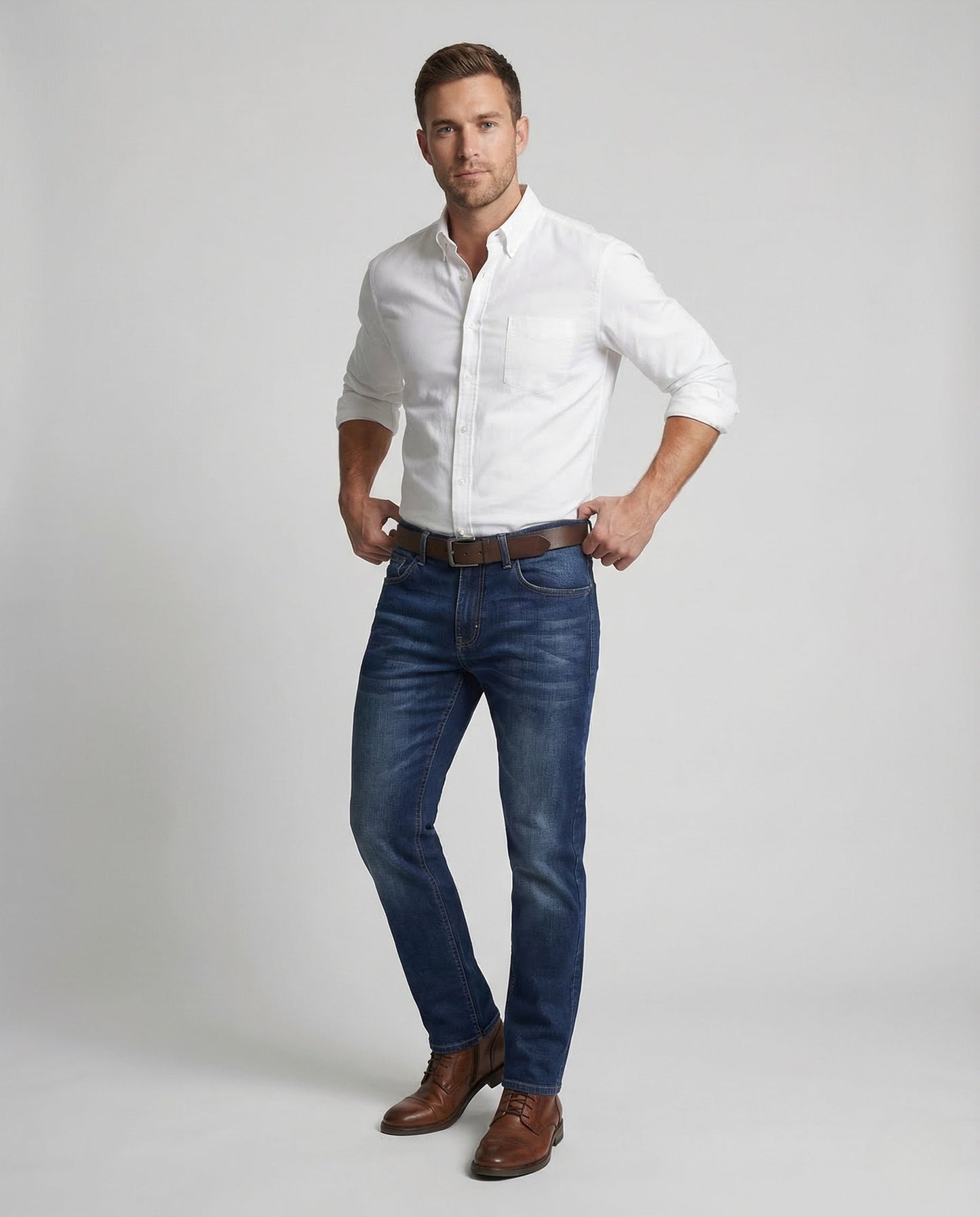Jeans Uomo Five Pocket Vestibilità Classica - Brentozzi