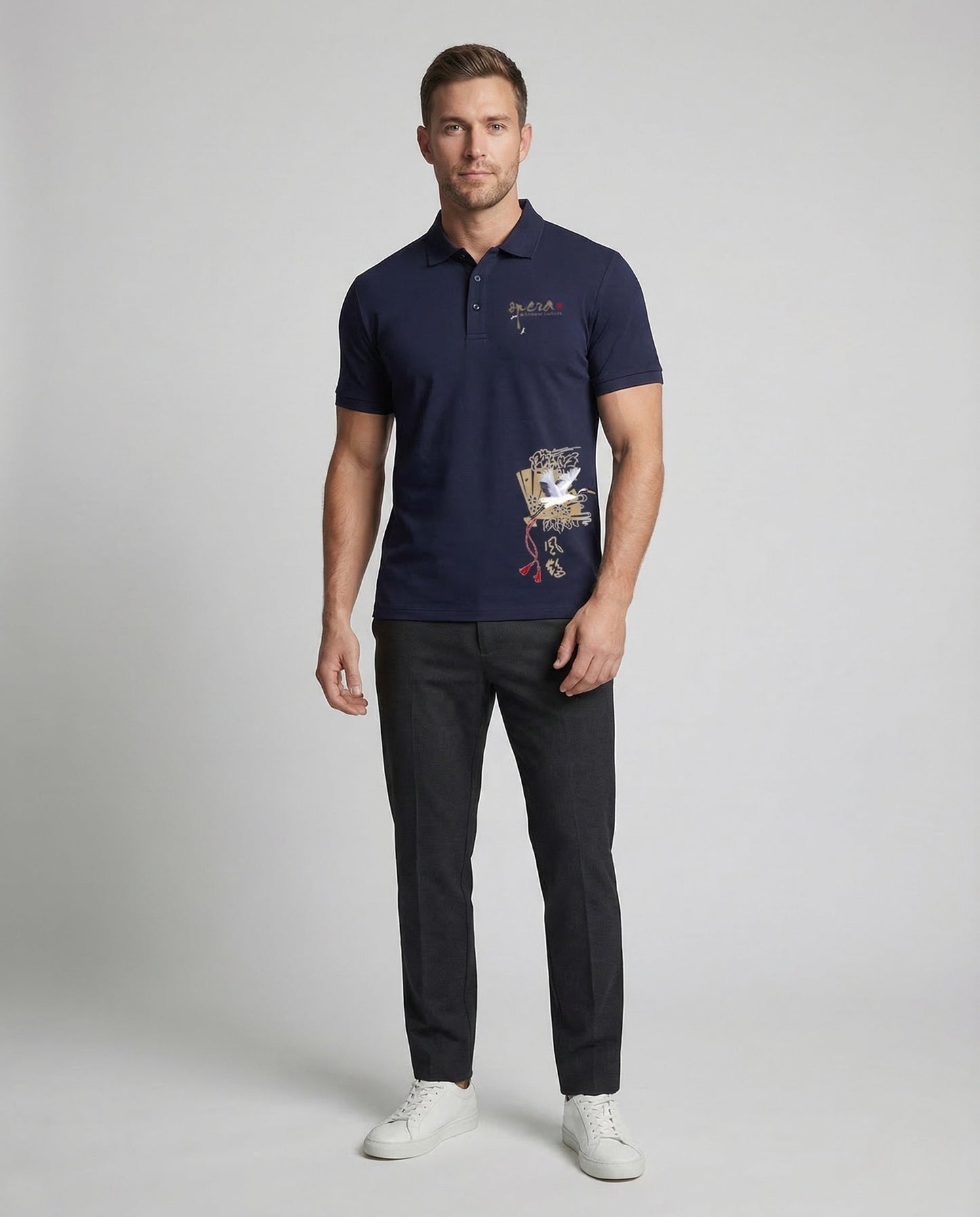 Polo Uomo Cotone Stampata Regular Fit - Brentozzi