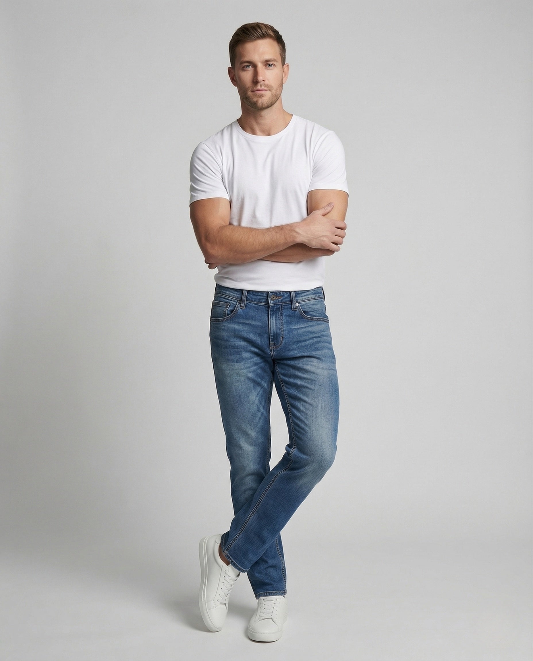 Jeans Uomo Slim Conici - Brentozzi