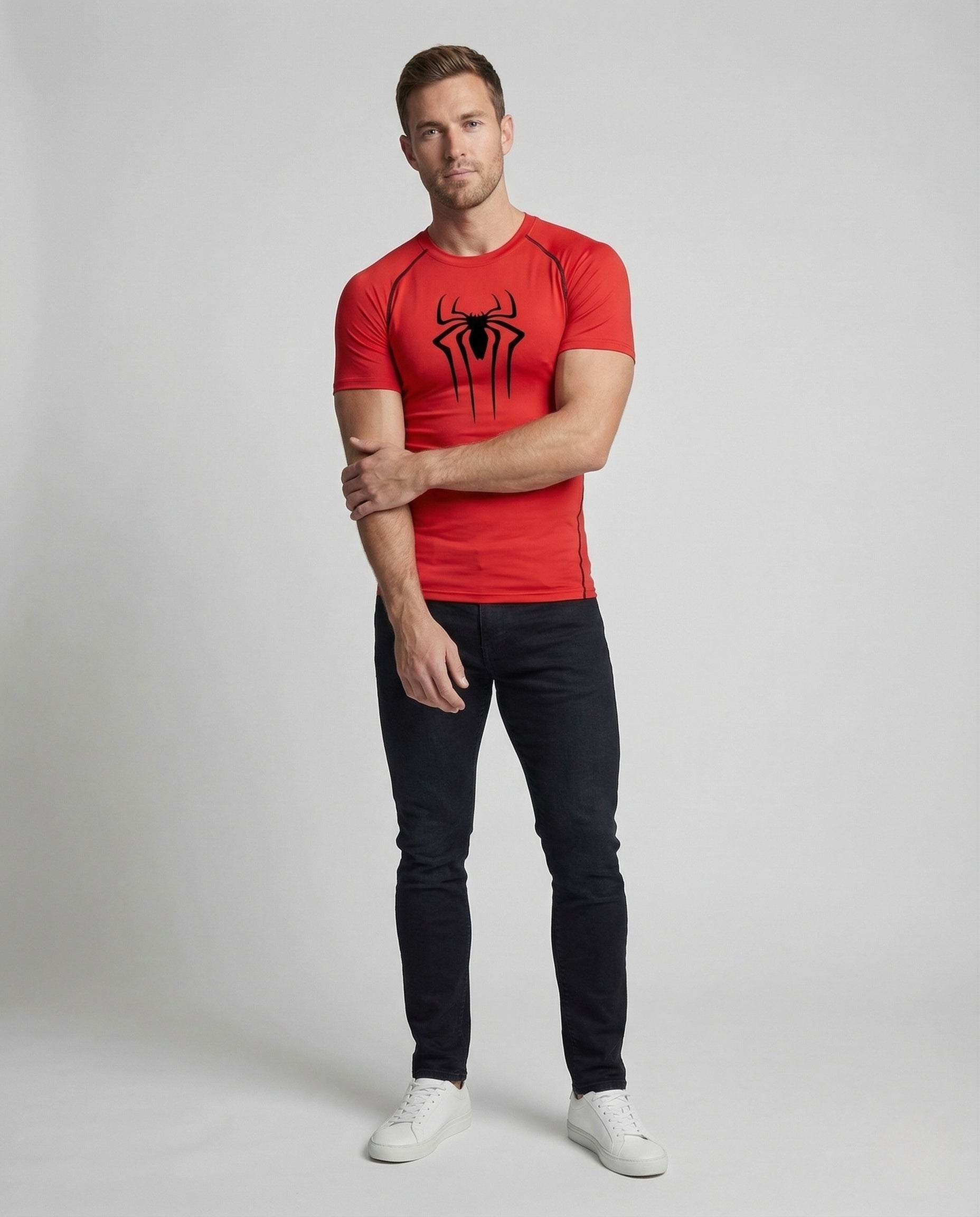 Maglia Compressione Uomo Sportiva Traspirante - Brentozzi