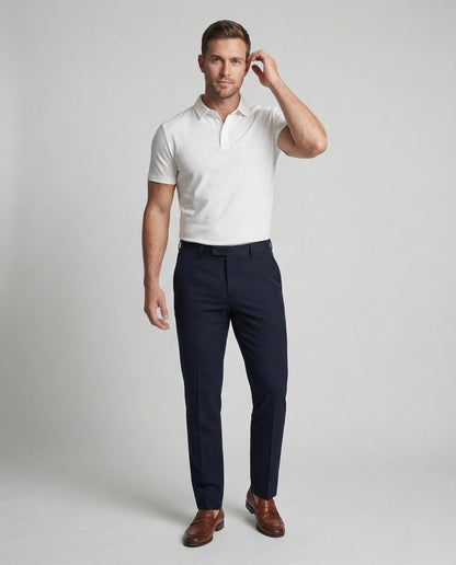 Polo Uomo Cotone Mercerizzato Slim Fit - Brentozzi