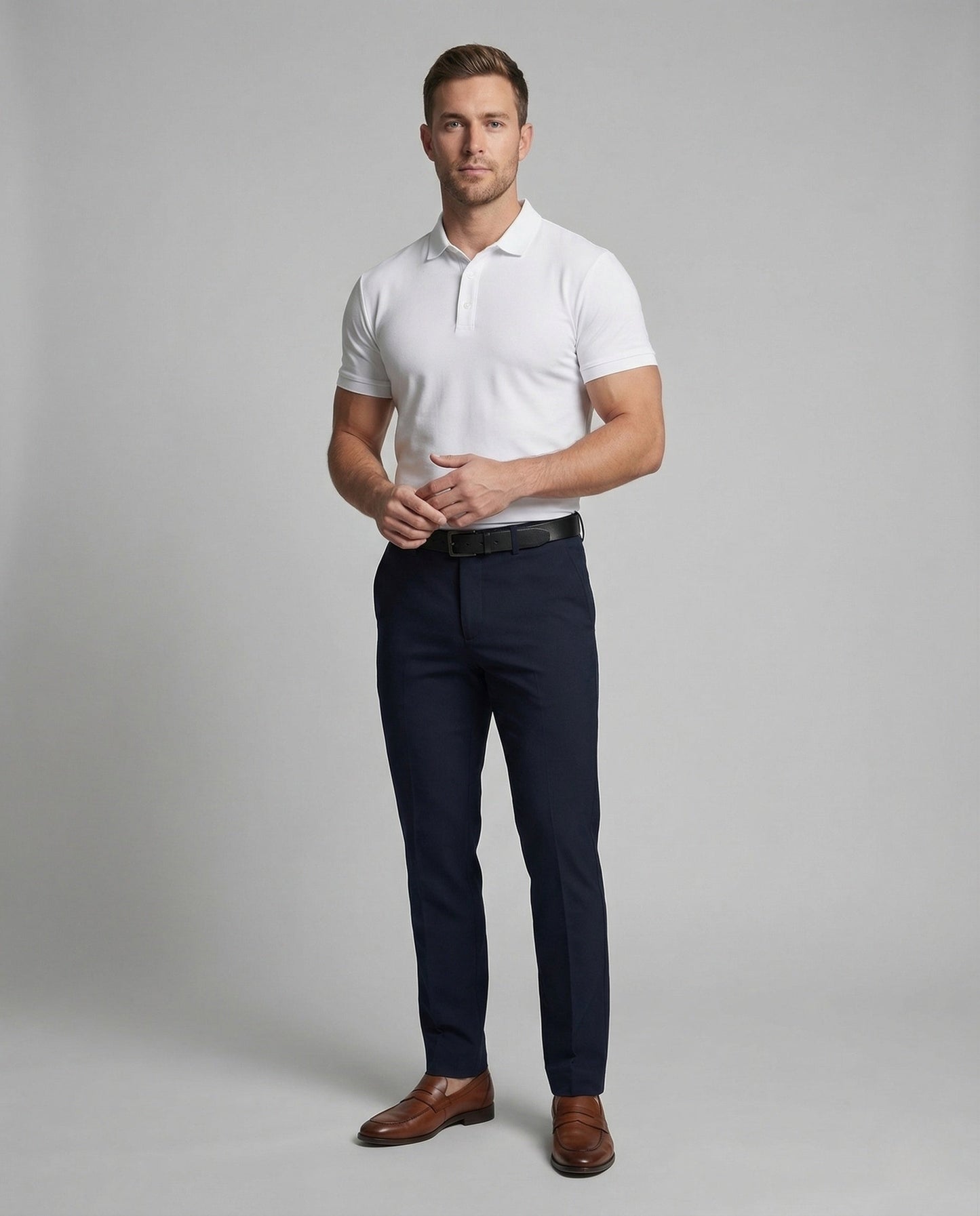 Polo Uomo Piqué Slim Fit - Brentozzi