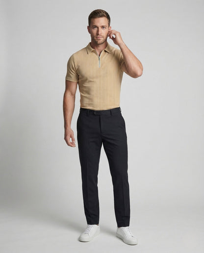 Polo Uomo Collo Alto con Zip - Brentozzi