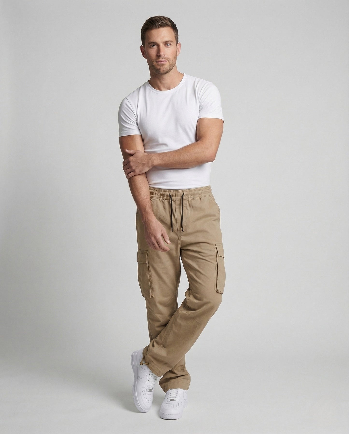 Pantaloni Cargo Uomo Tasche Resistenti - Brentozzi