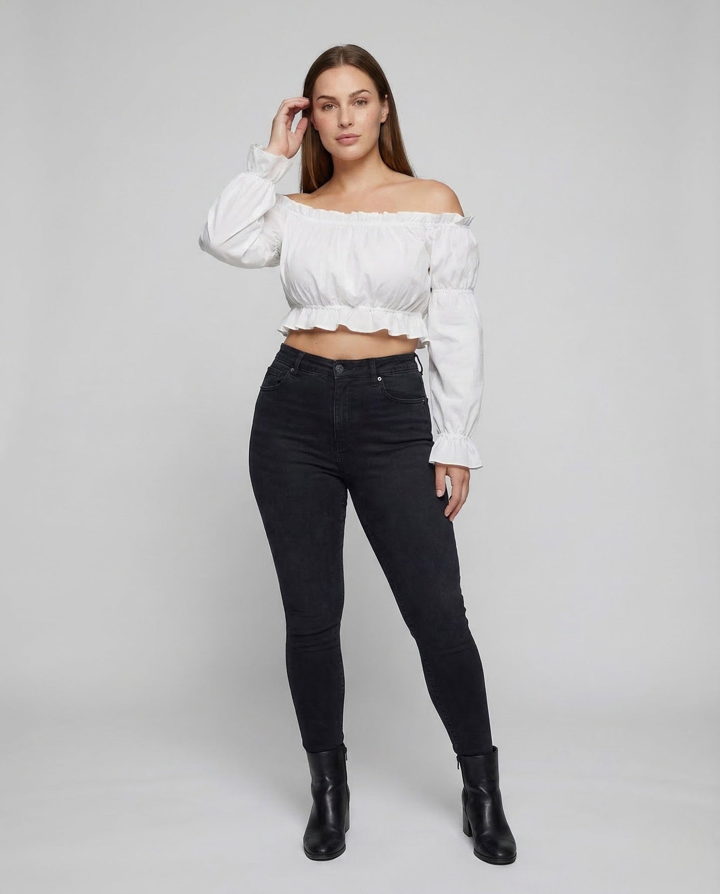 Blusa Donna Carmen Manica a Sbuffo - Brentozzi