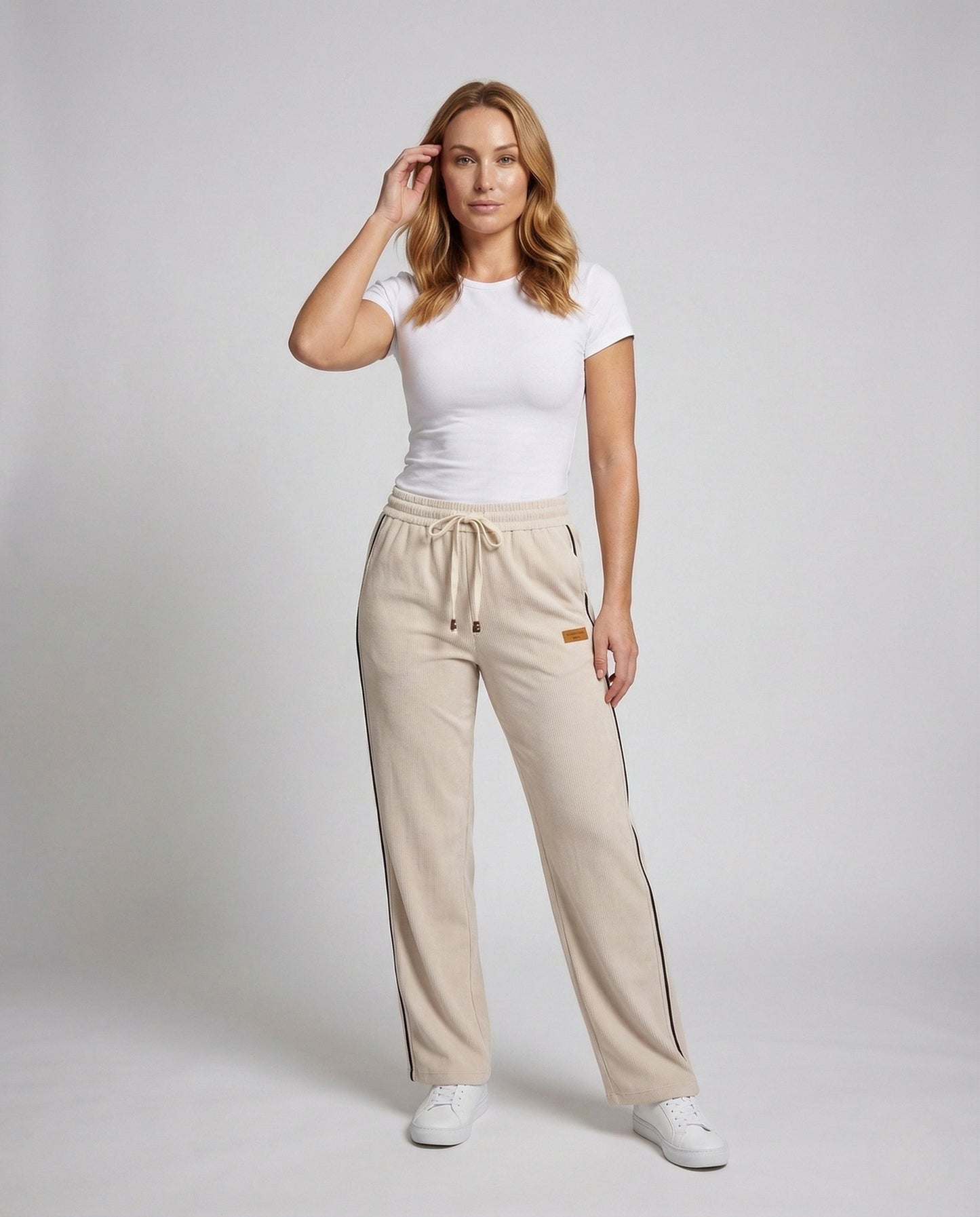 Pantaloni Lounge Donna Costina Coulisse Elasticizzati - Brentozzi
