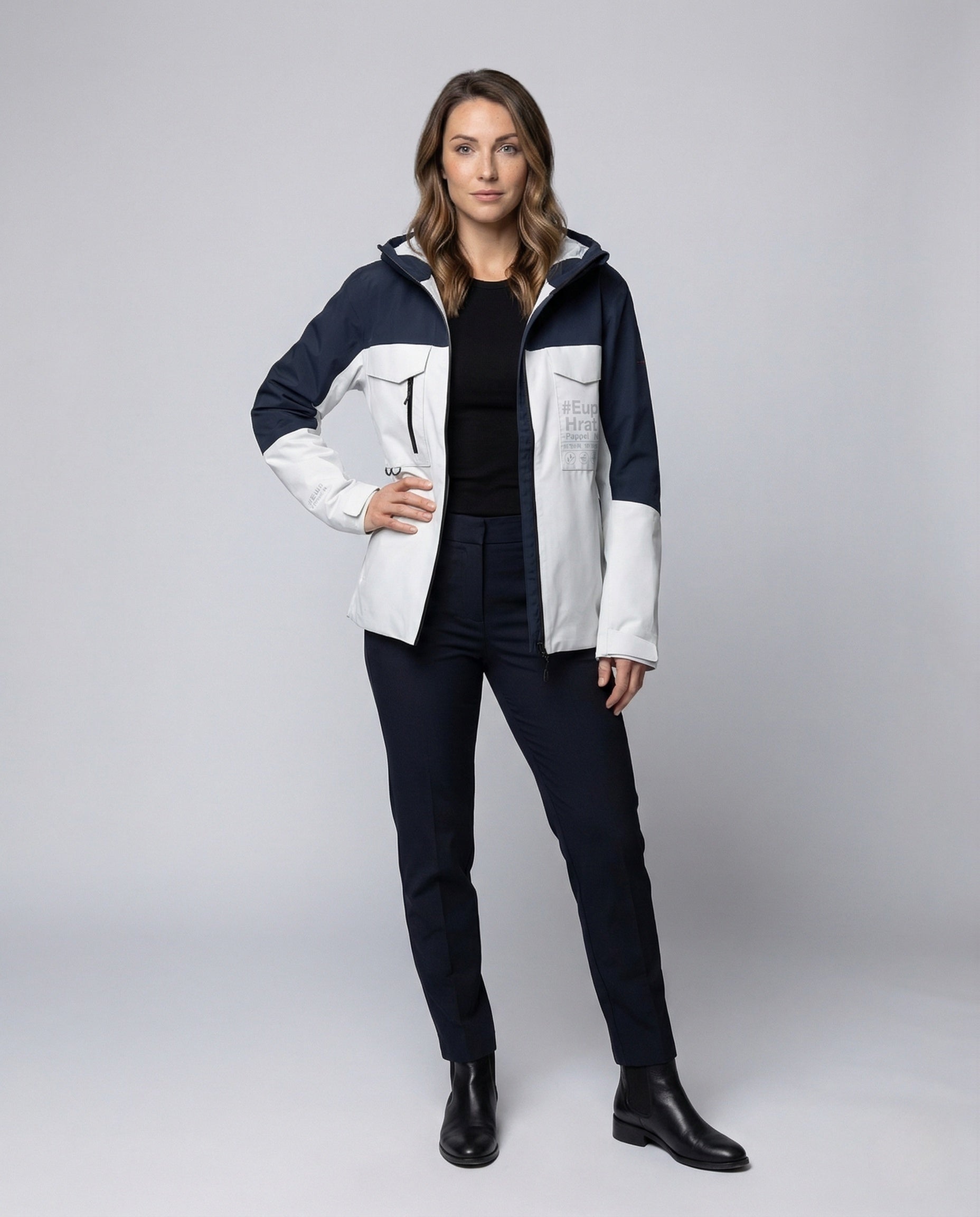 Giacca Tecnica Unisex Impermeabile con Cappuccio - Brentozzi