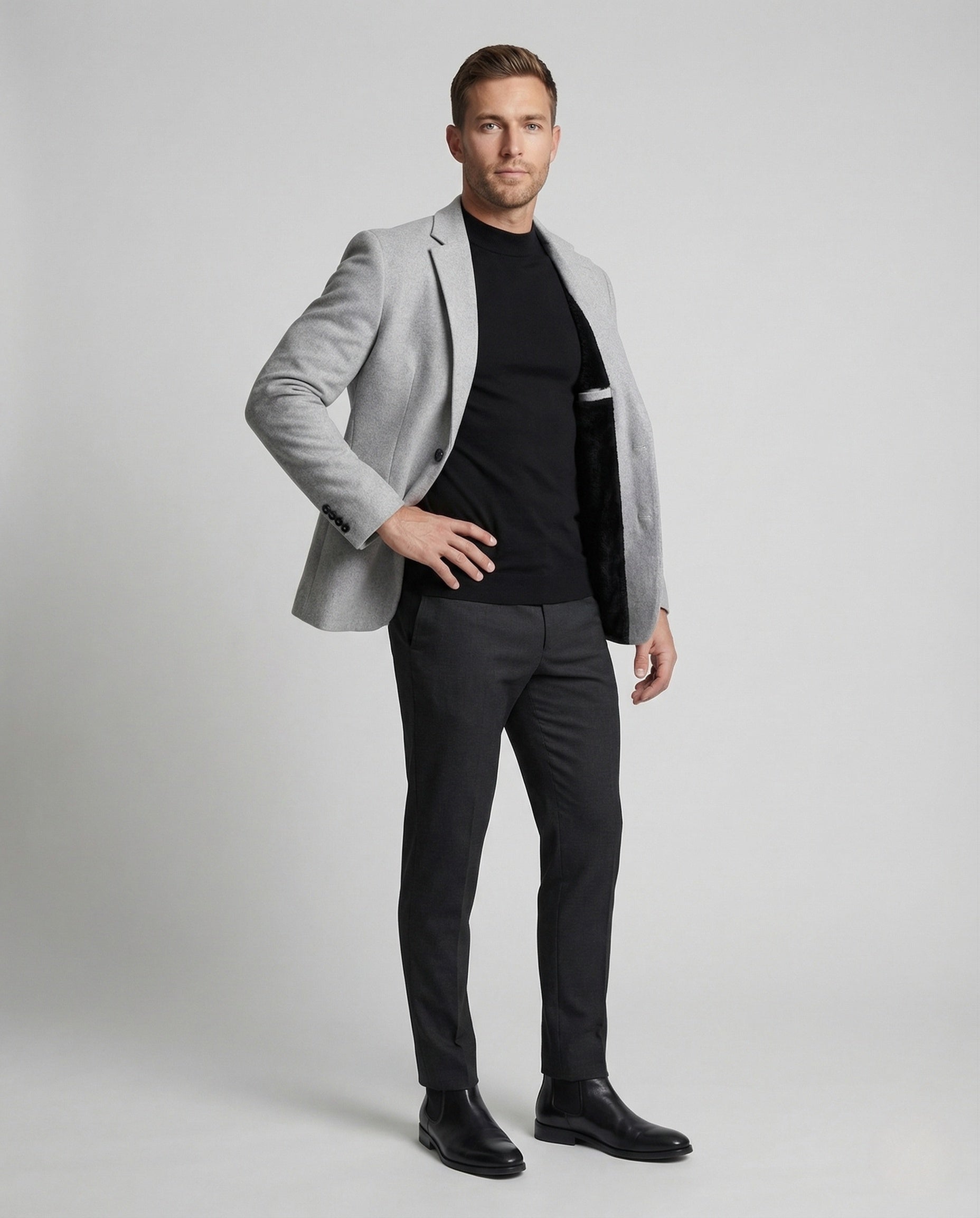 Blazer Uomo Velluto con Fodera Termica - Brentozzi