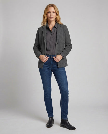 Cardigan Donna Maglia Scollo a V Slim Fit - Brentozzi