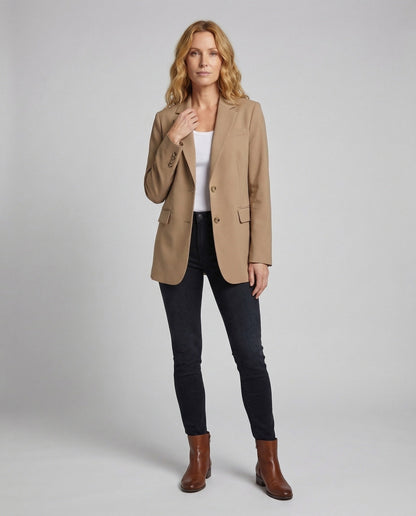 Blazer Donna Oversize Taglio Lungo - Brentozzi
