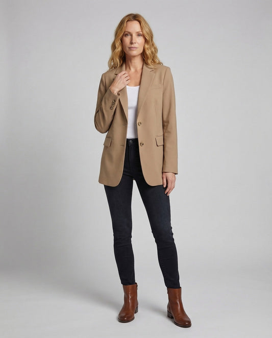 Blazer Donna Oversize Taglio Lungo - Brentozzi