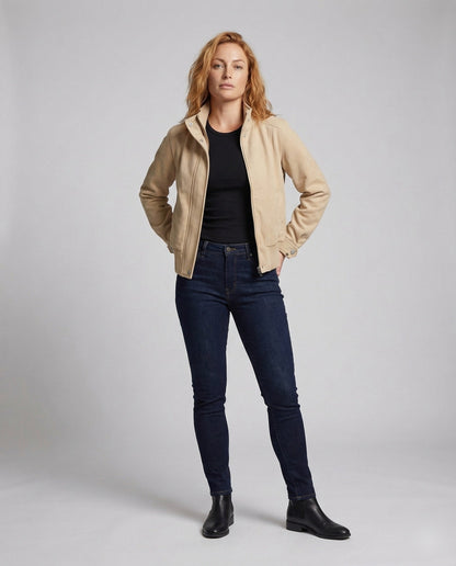 Giacca Donna in Pile Collo Alto - Brentozzi