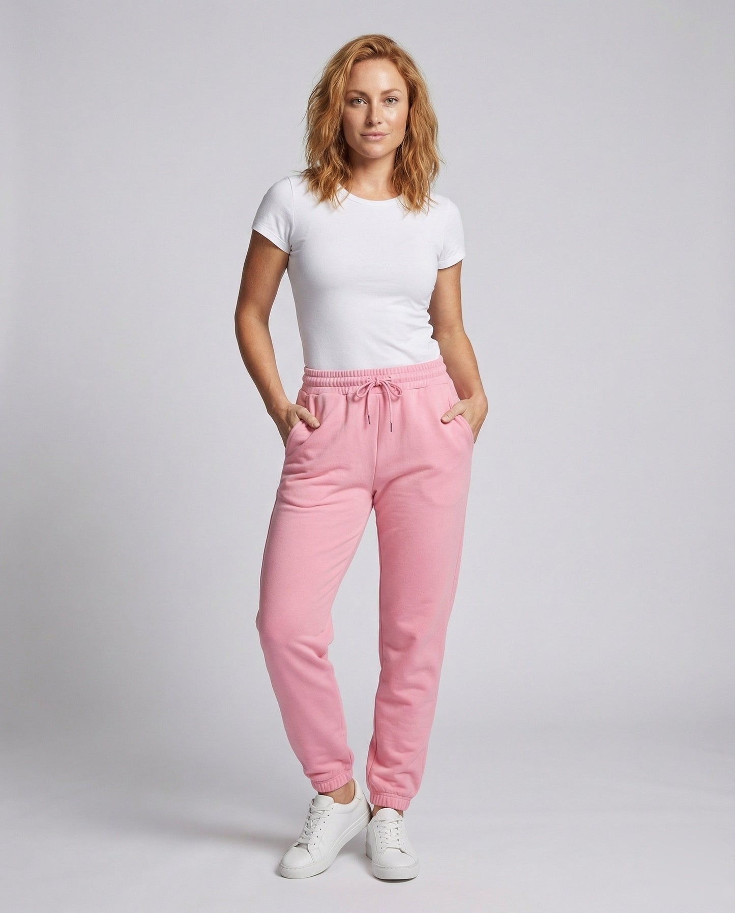 Pantaloni Donna in Felpa con Coulisse Vita Elasticizzata - Brentozzi