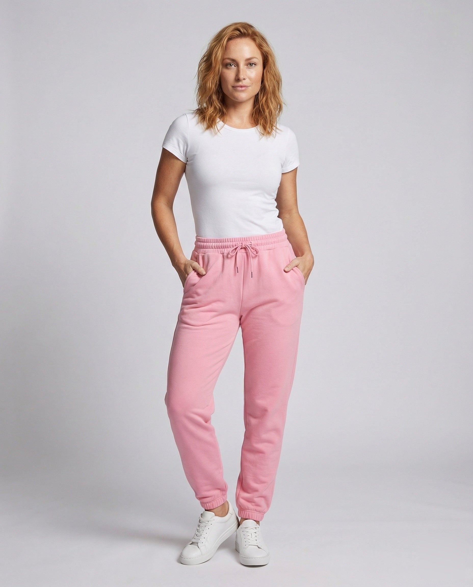 Pantaloni Donna in Felpa con Coulisse Vita Elasticizzata - Brentozzi