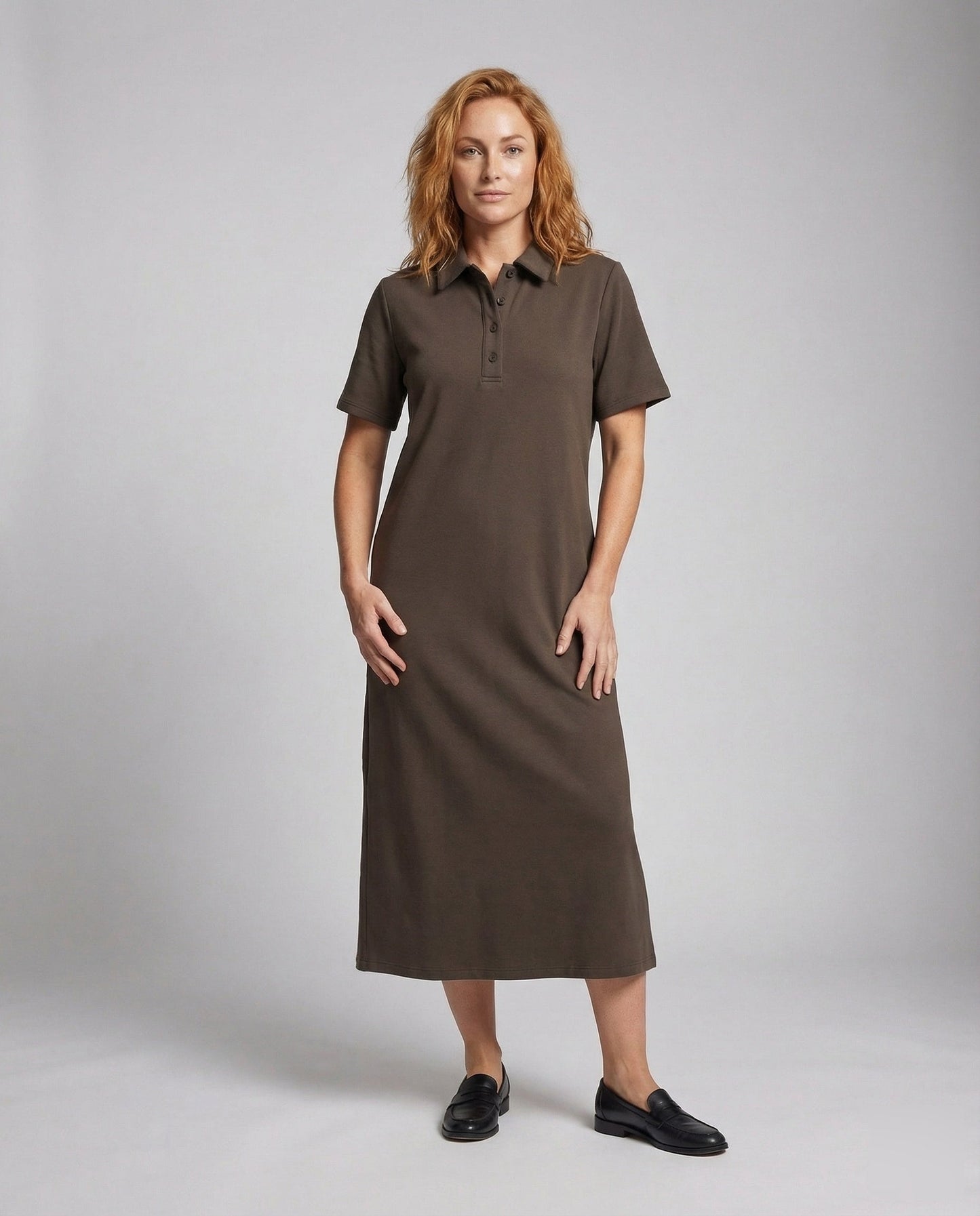 Abito Polo Maxi Donna Cotone - Brentozzi