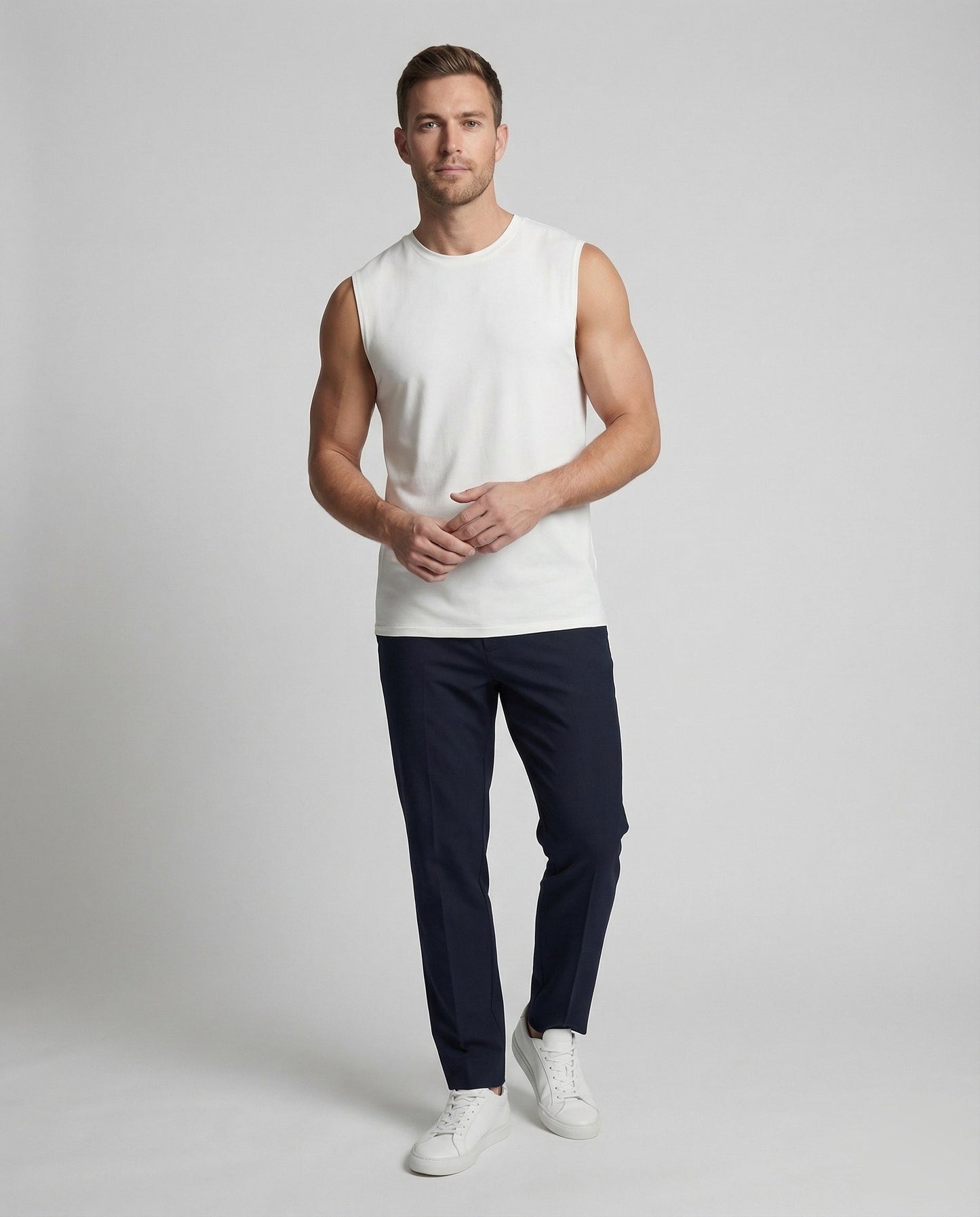 Canotta Uomo Sportiva Slim Fit - Brentozzi
