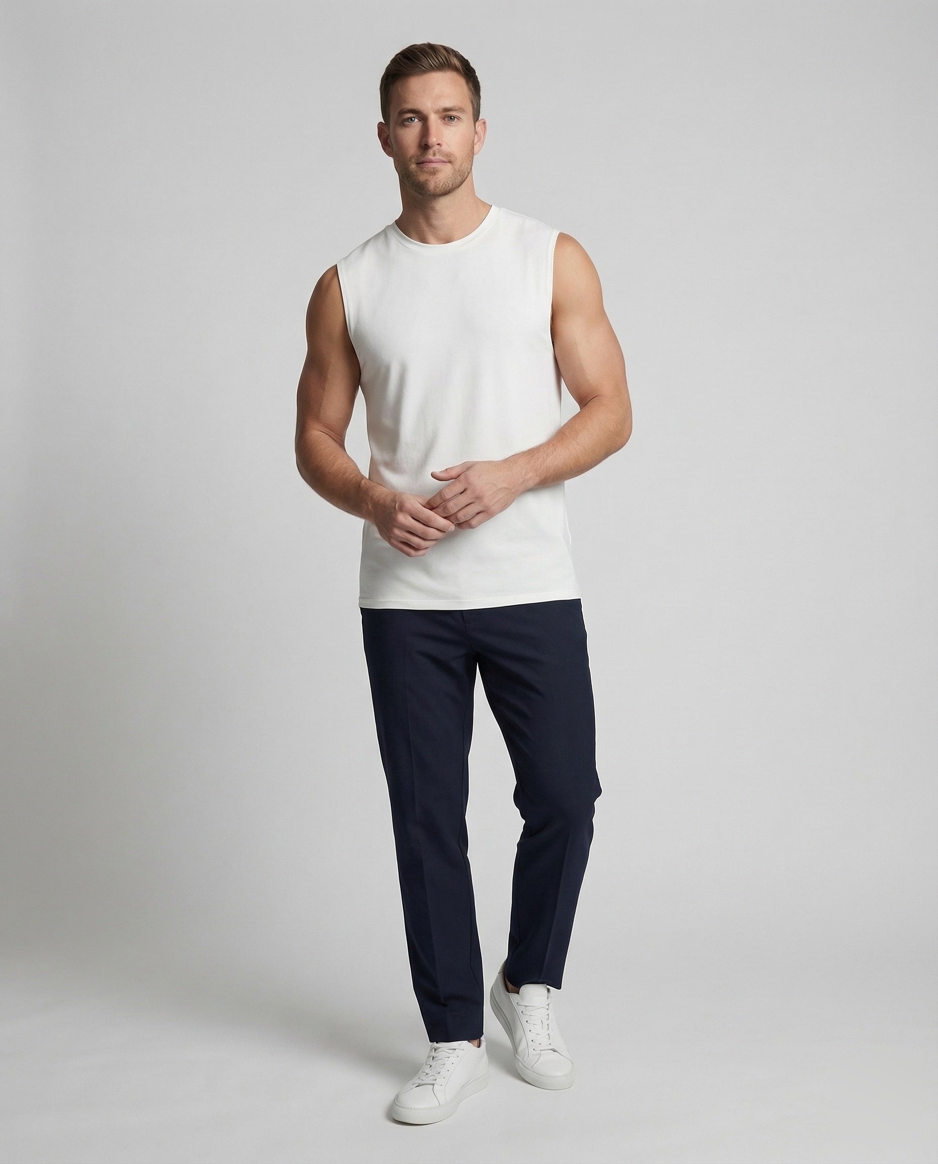 Canotta Uomo Sportiva Slim Fit - Brentozzi