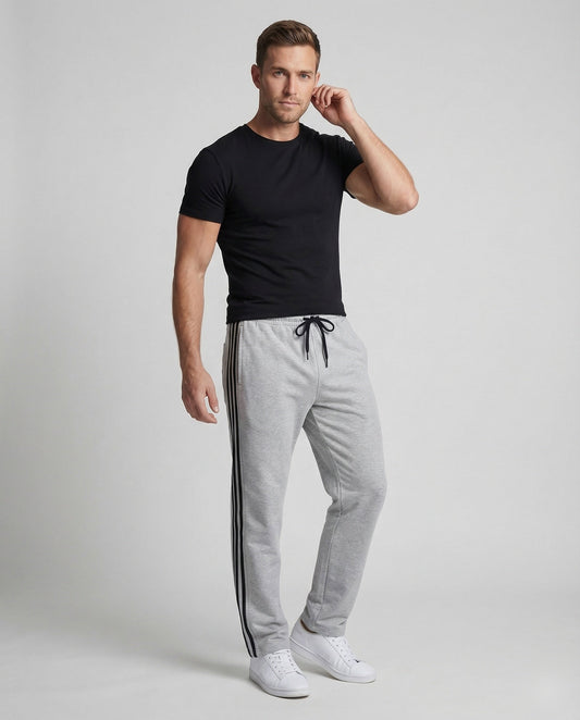 Pantaloni Jogging Uomo in Misto Cotone Comfort - Brentozzi