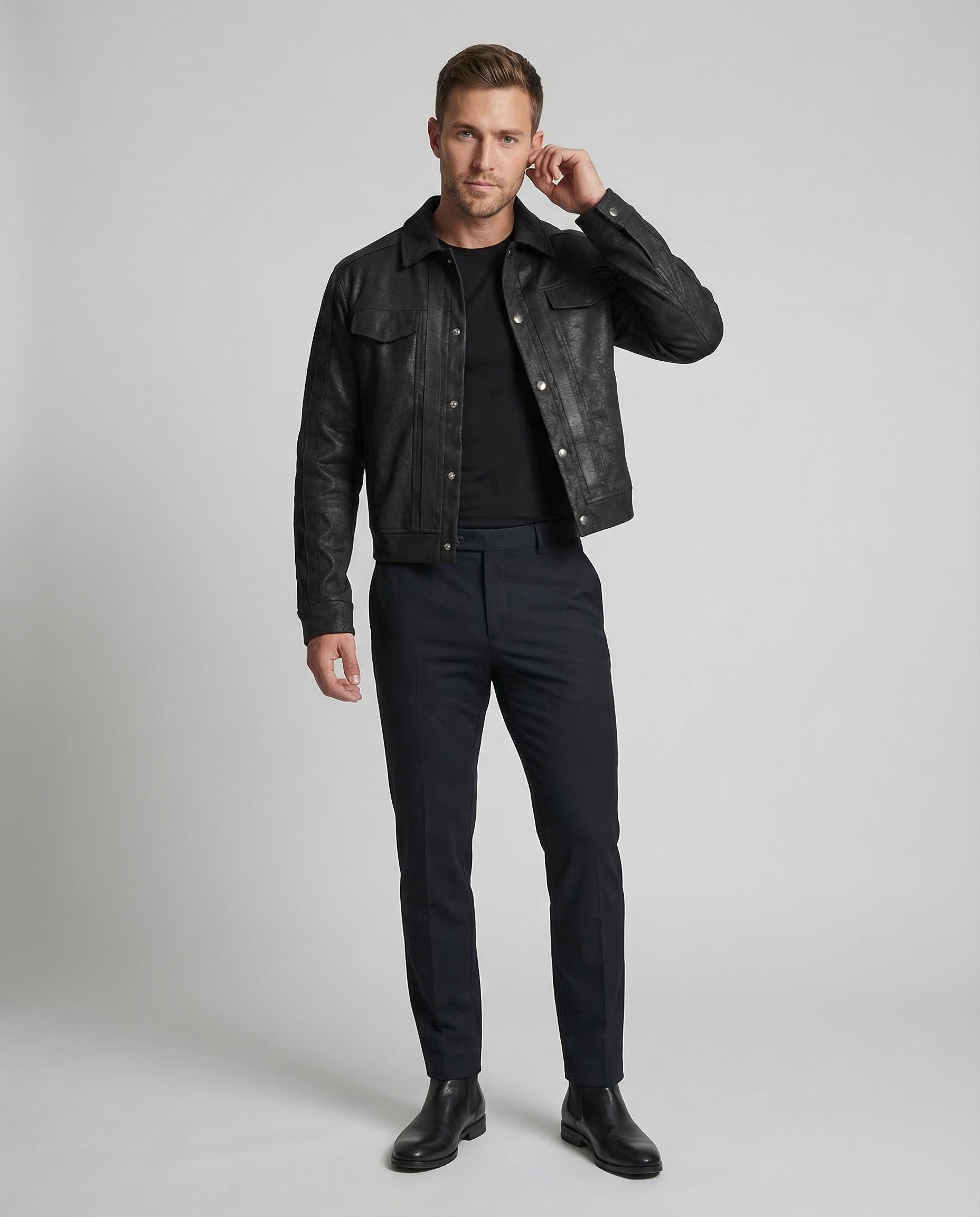 Jeans Uomo Denim Used Vestibilità Ampia - Brentozzi