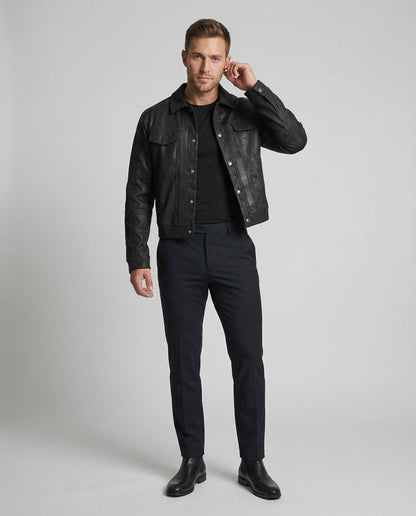 Jeans Uomo Denim Used Vestibilità Ampia - Brentozzi