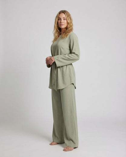 Completo Donna Tunica e Pantaloni Palazzo Fluidi - Brentozzi