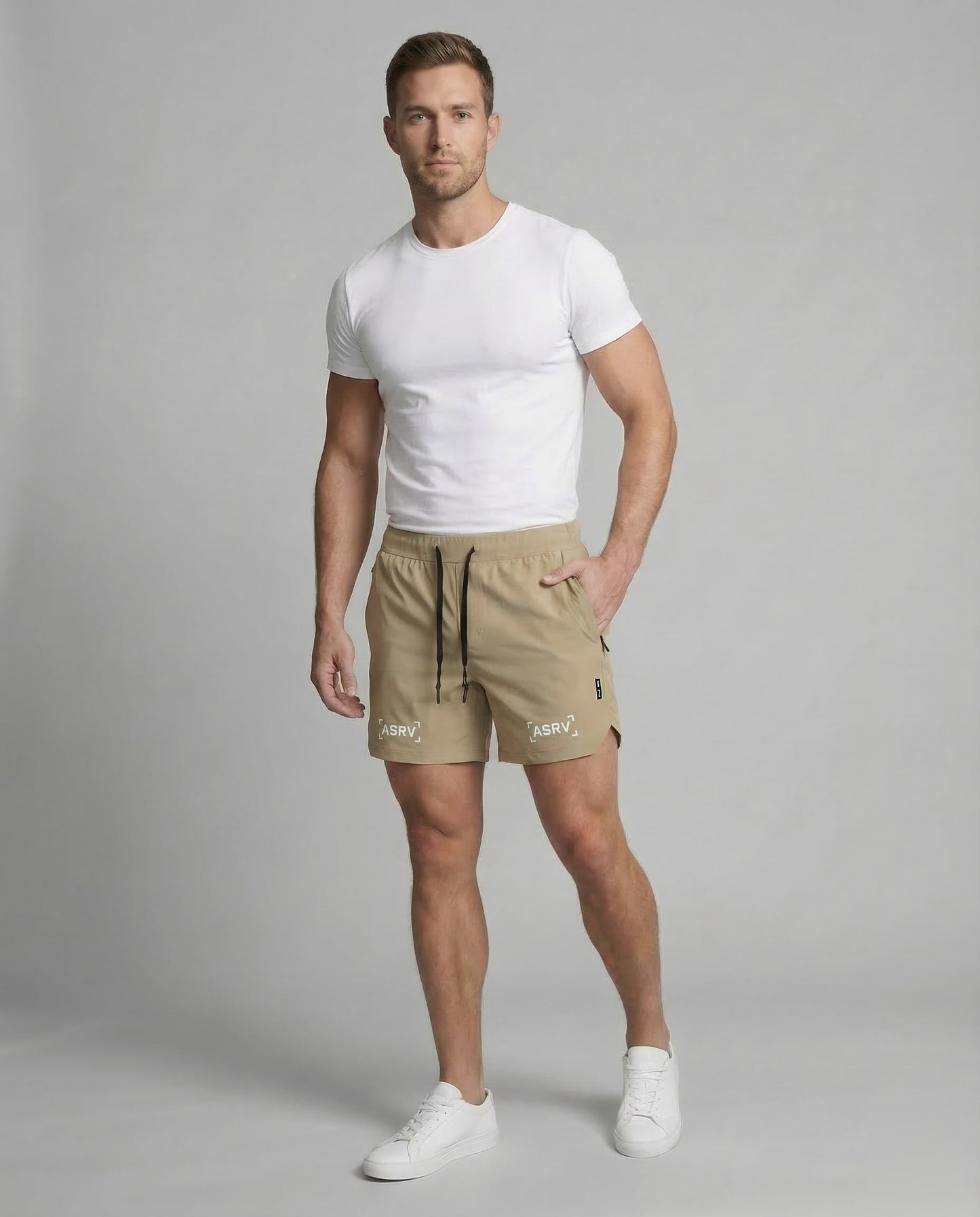 Pantaloncini Allenamento Uomo 2in1 Compressione Slim
