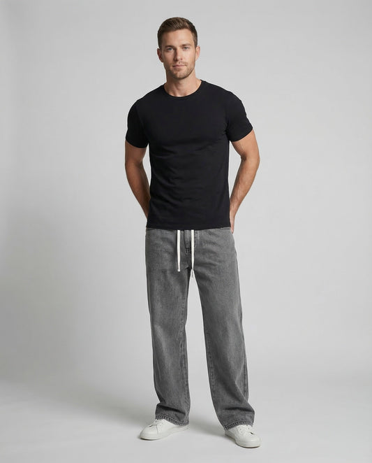 Jeans Uomo Baggy Vestibilità Ampia - Brentozzi