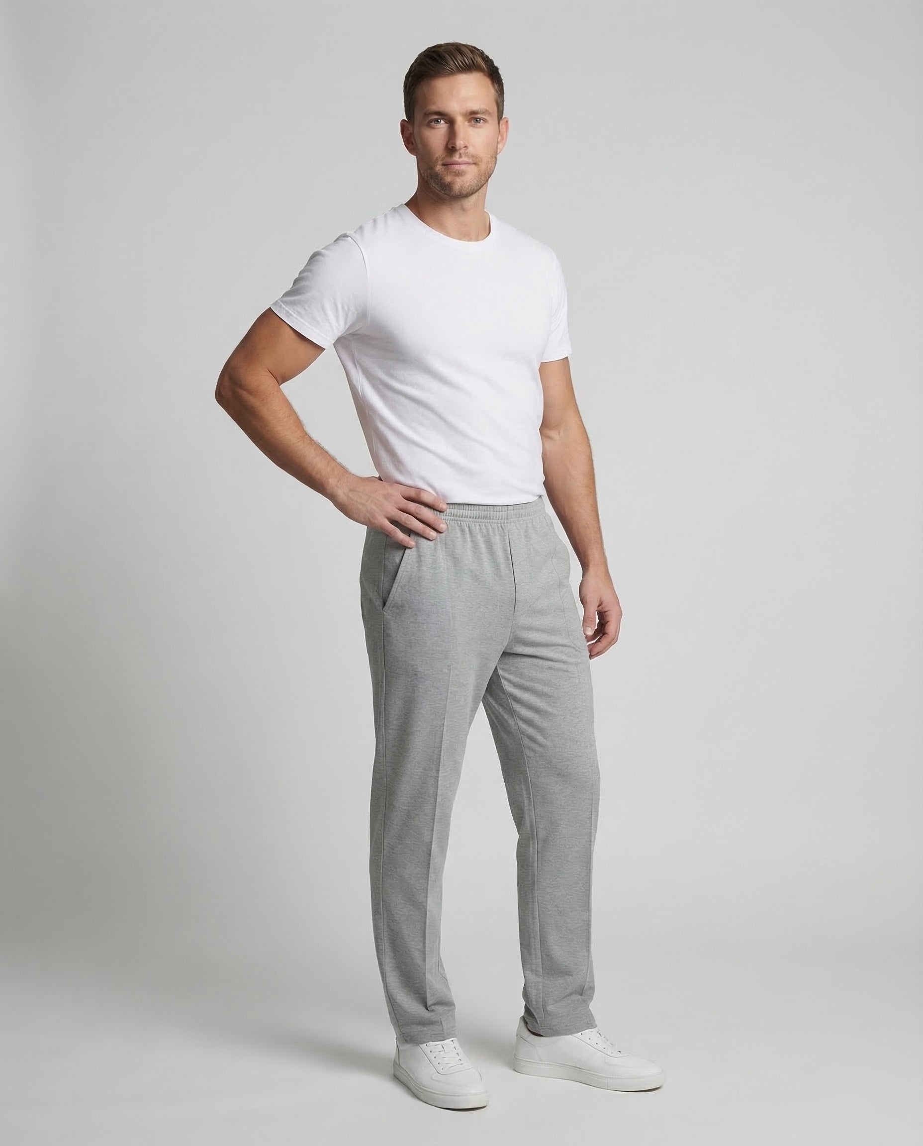 Pantaloni Uomo in Cotone Mix Casual - Brentozzi