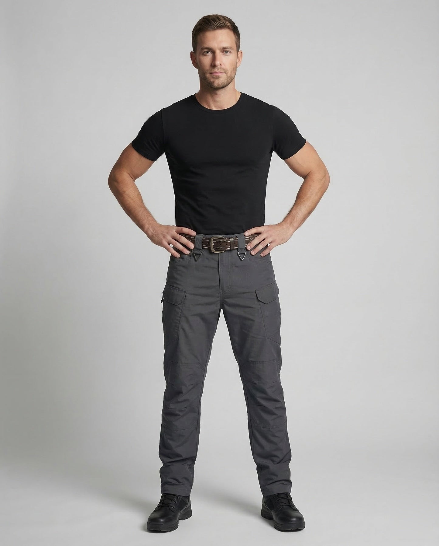 Pantaloni Cargo Uomo Tattici Comodi Resistente - Brentozzi
