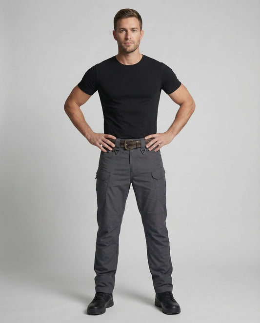 Pantaloni Cargo Uomo Tattici Comodi Resistente - Brentozzi