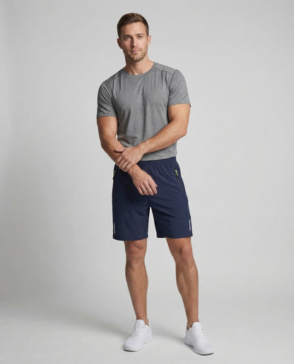 Pantaloncini Uomo da Allenamento con Chiusura a Zip - Brentozzi