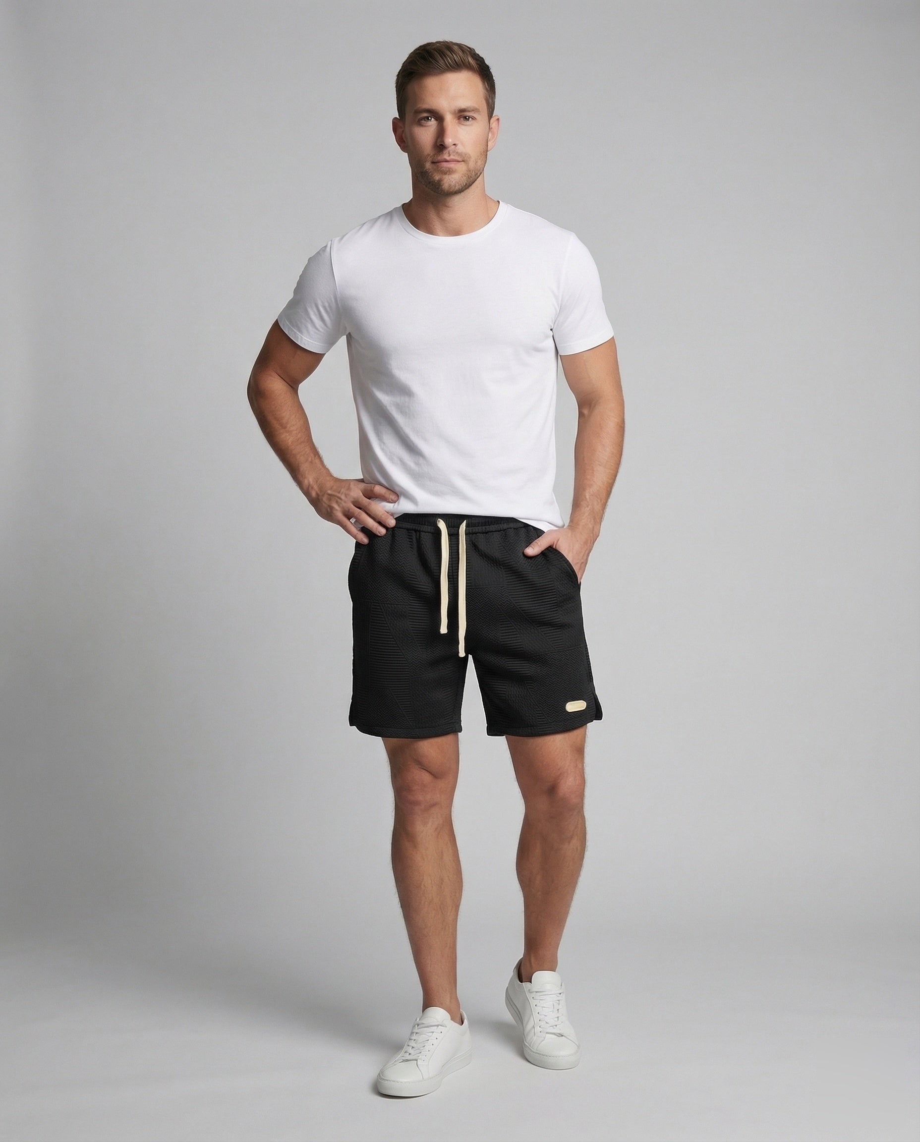 Pantaloncini Uomo Felpa Coulisse Comoda - Brentozzi