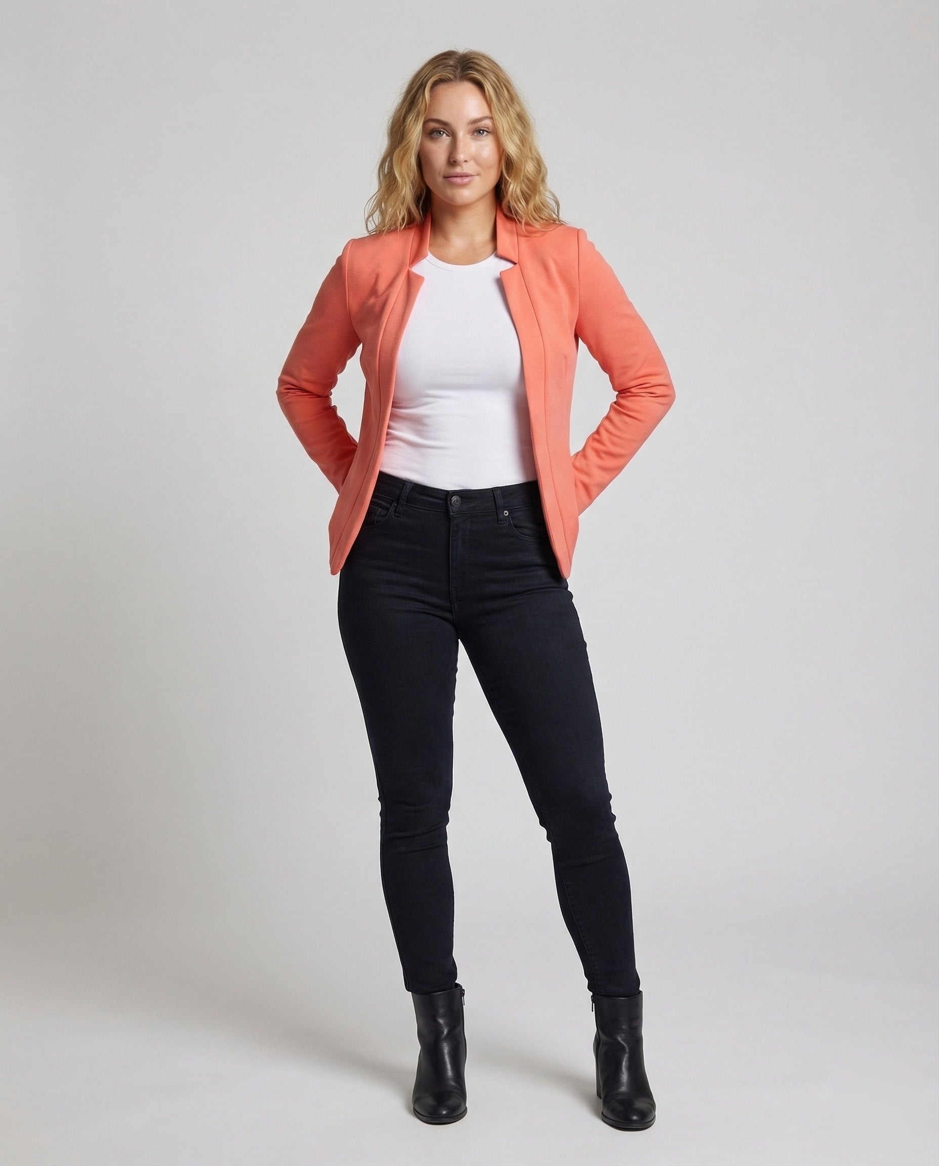 Blazer Corto Donna Aperto Casual - Brentozzi