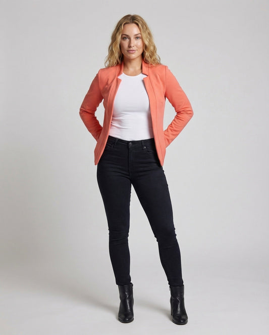 Blazer Corto Donna Aperto Casual - Brentozzi
