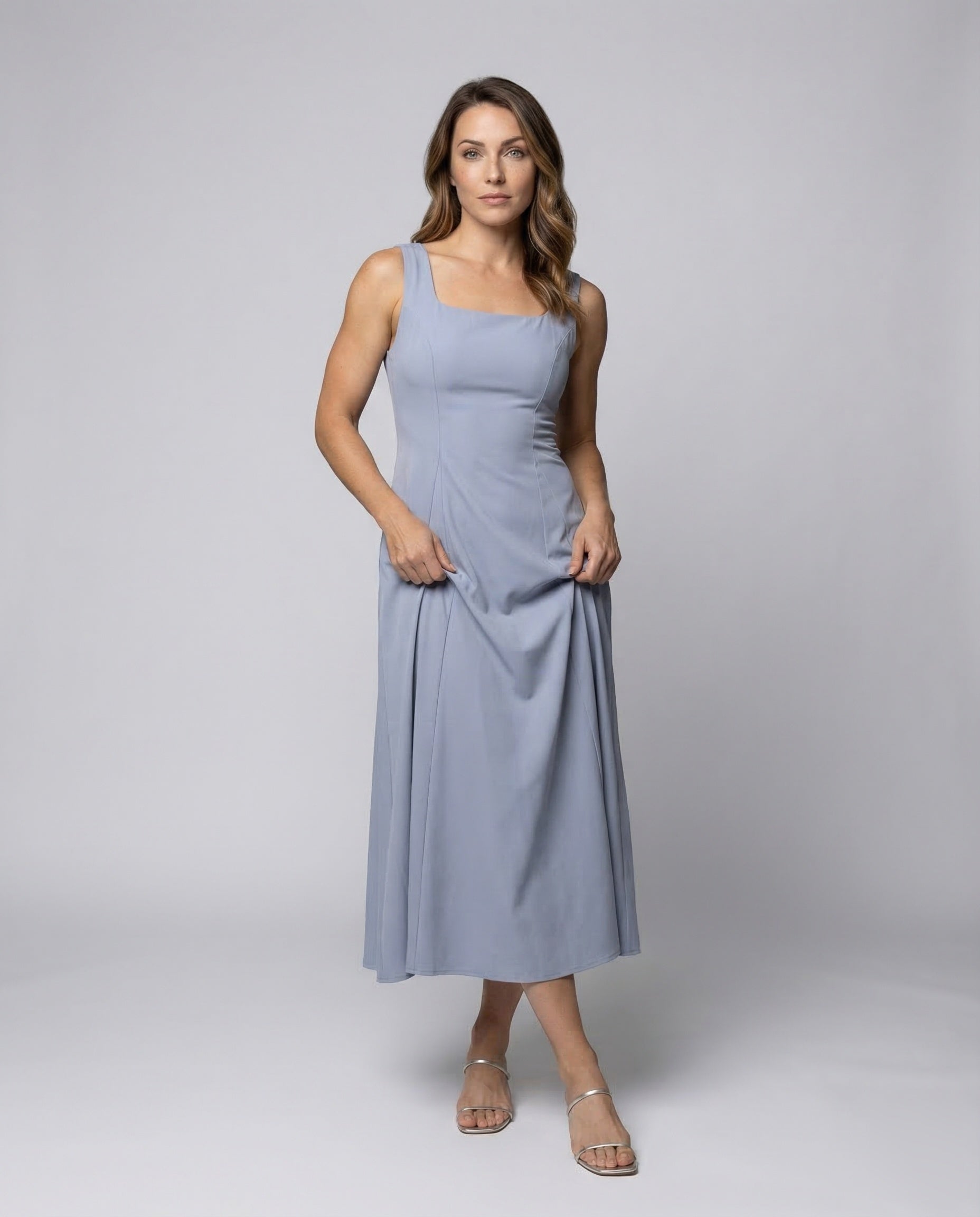 Abito Maxi Donna Linea A Elegante - Brentozzi