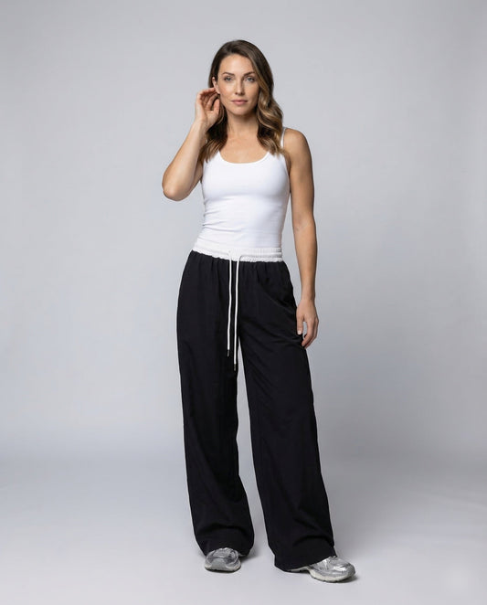 Pantaloni Harem Donna Vita Elastica Comodi - Brentozzi