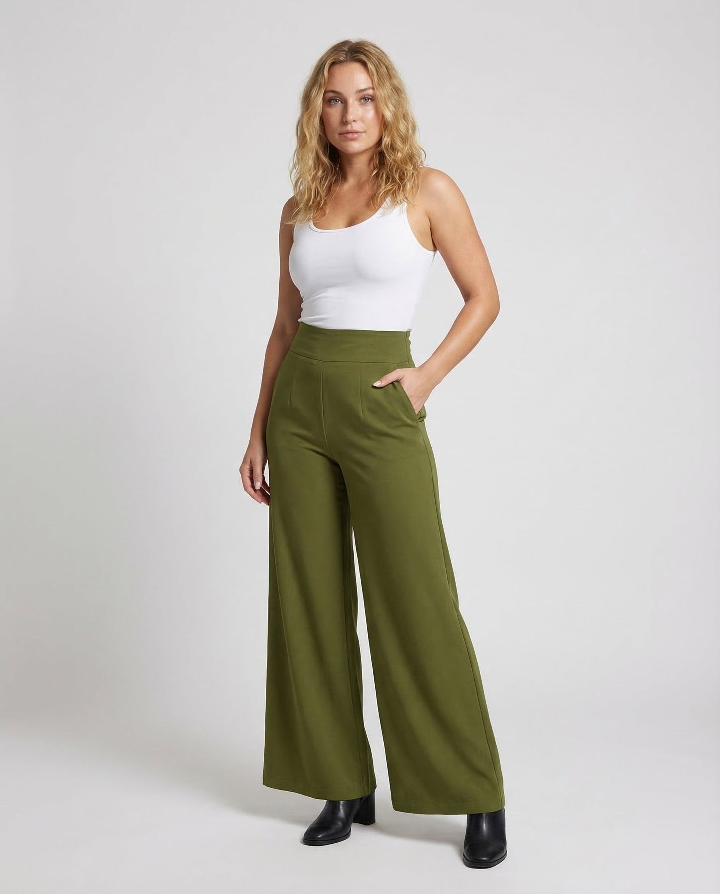 Pantaloni Donna Marlene Taglio Extra Largo - Brentozzi