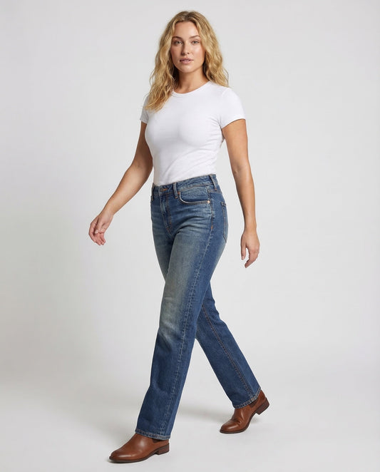 Jeans Donna Classici Taglio Dritto - Brentozzi
