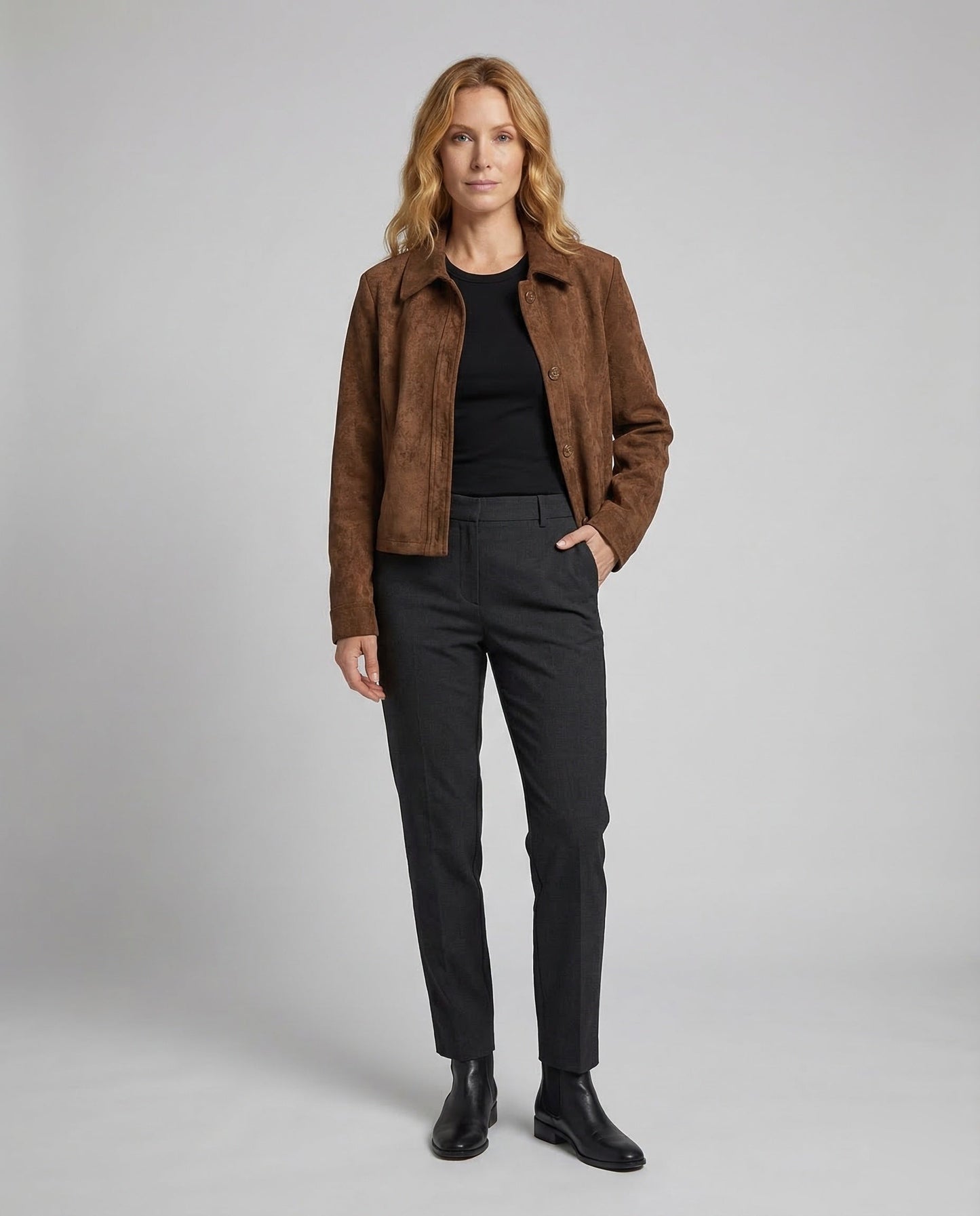 Giacca Donna in Camoscio Corto - Brentozzi