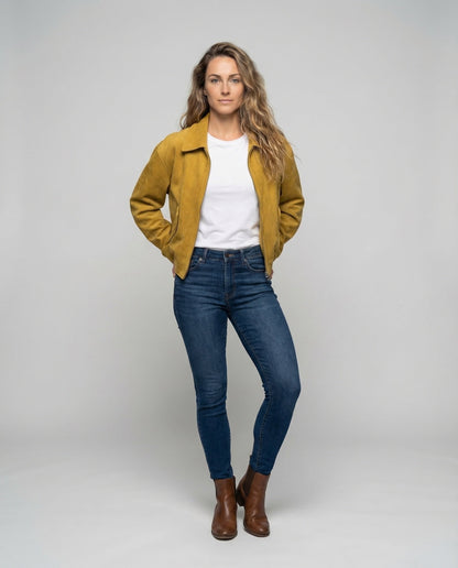 Giacca Donna in Velluto Stile Oversize - Brentozzi