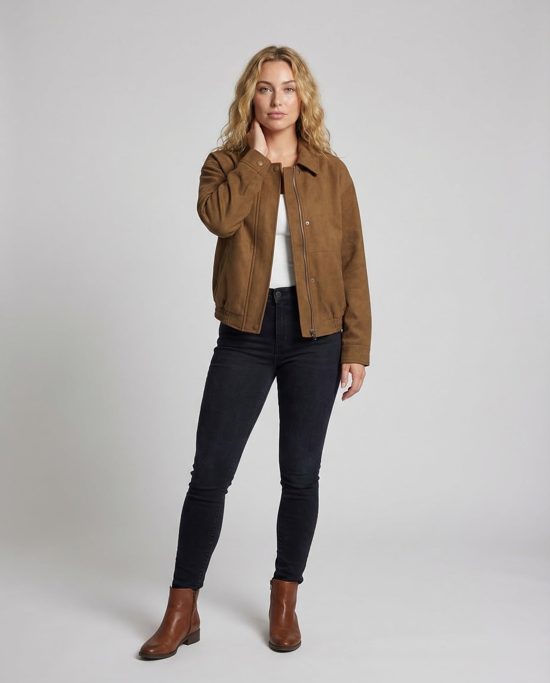 Giacca Donna in Velluto Vestibilità Oversize - Brentozzi