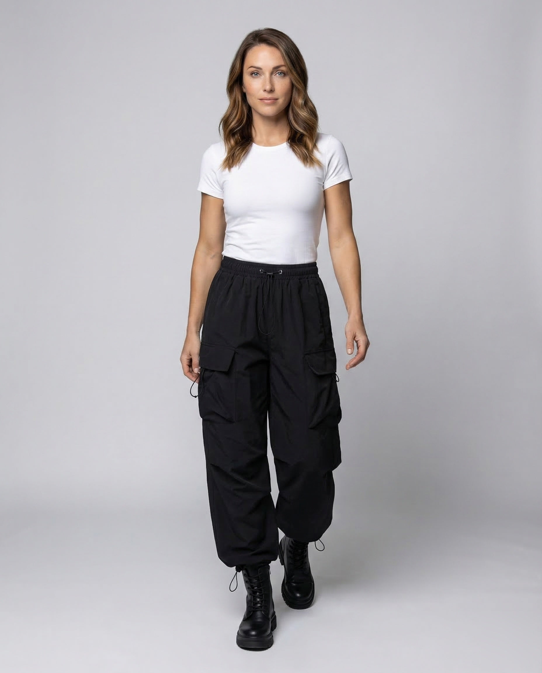 Pantaloni Cargo Donna Oversize Comodi - Brentozzi