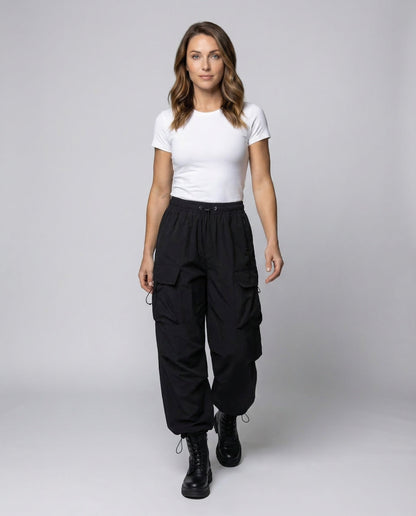 Pantaloni Cargo Donna Oversize Comodi - Brentozzi