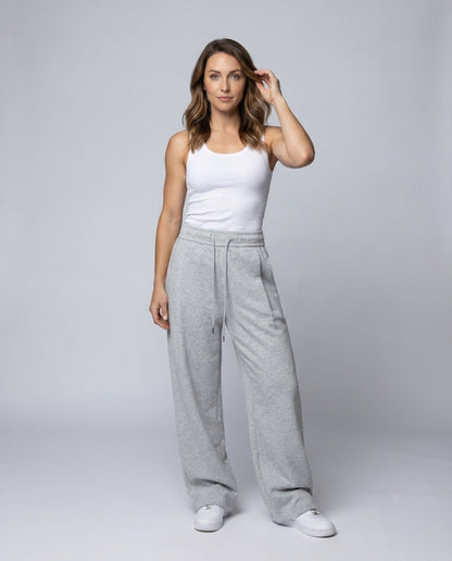 Pantaloni Donna in Cotone Vestibilità Ampia - Brentozzi