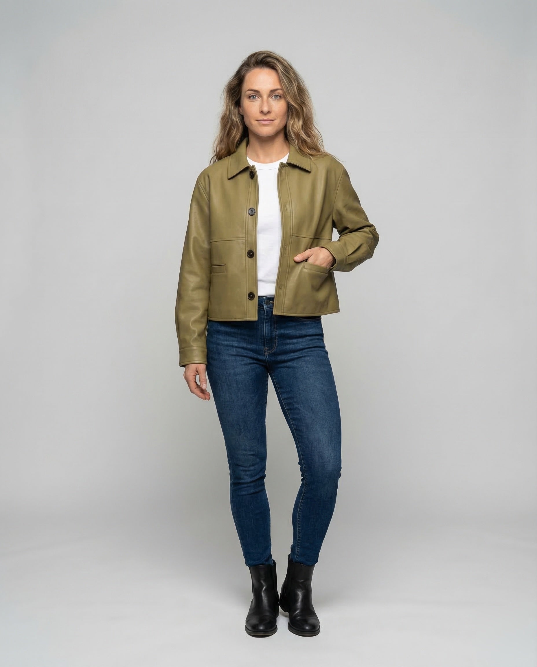 Trench Coat Donna Lungo Manica a Sbuffo - Brentozzi