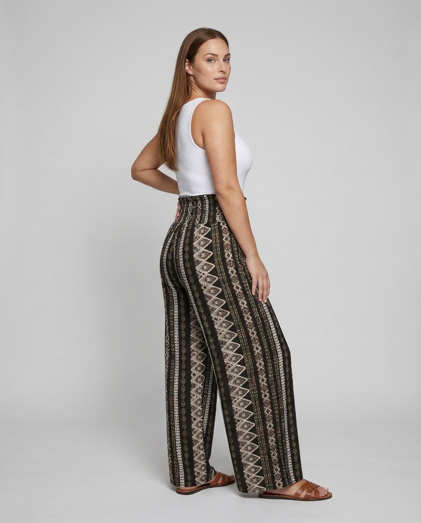 Pantaloni Palazzo Donna Ampi - Brentozzi