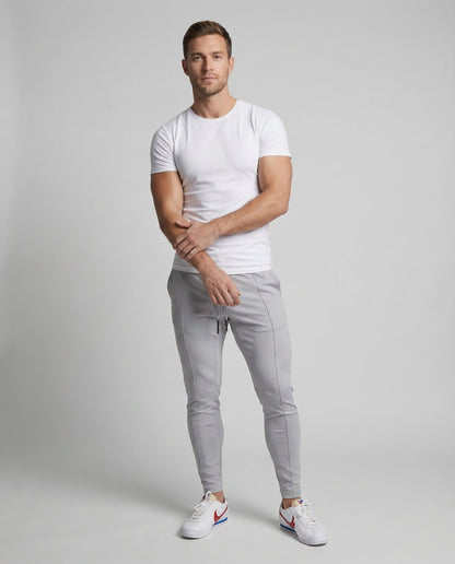 Pantaloni Jogging Uomo Tessuto Tecnico Taglio Slim - Brentozzi